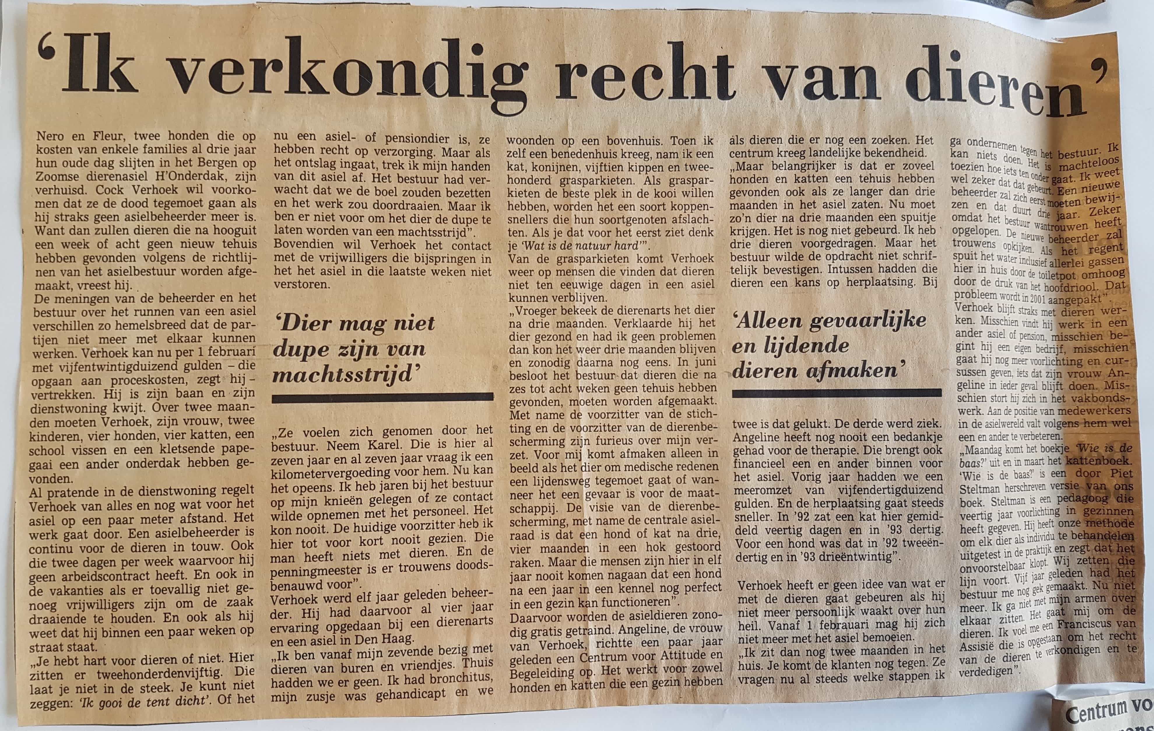 1993 problemen bestuur honderdak 2